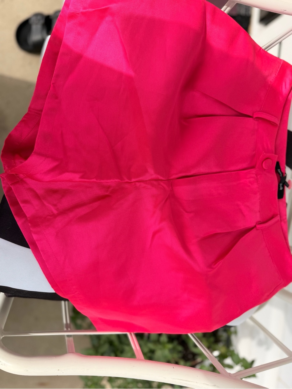 Strut & Bolt Hot Pink High-Waist Shorts